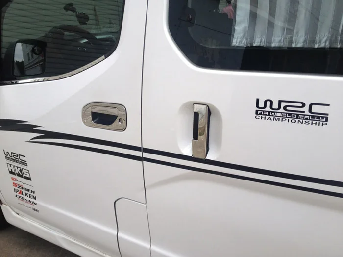 SKTOO 6 шт. для Nissan NV200 дверная ручка ремонт нержавеющая сталь ручная дверь украшение