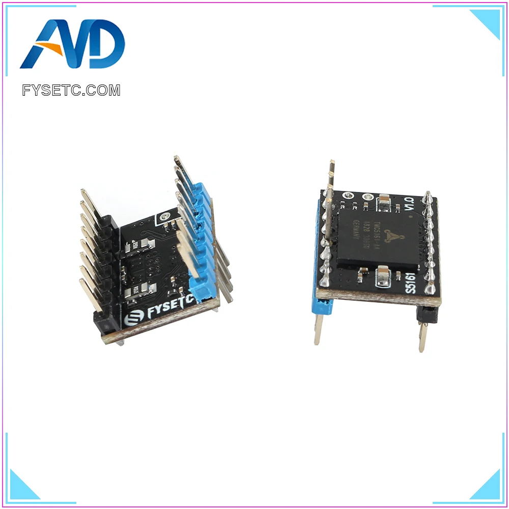 6 шт TMC5161 V1.0 SPI Драйвер шагового двигателя Высокое Мощность 3.5A бесшумный драйвер