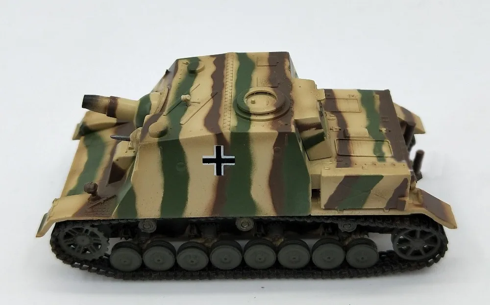 Труба 1: 72 НЕМЕЦКИЙ гризли само штурмовой танк позже 36121 Готовая модель| |