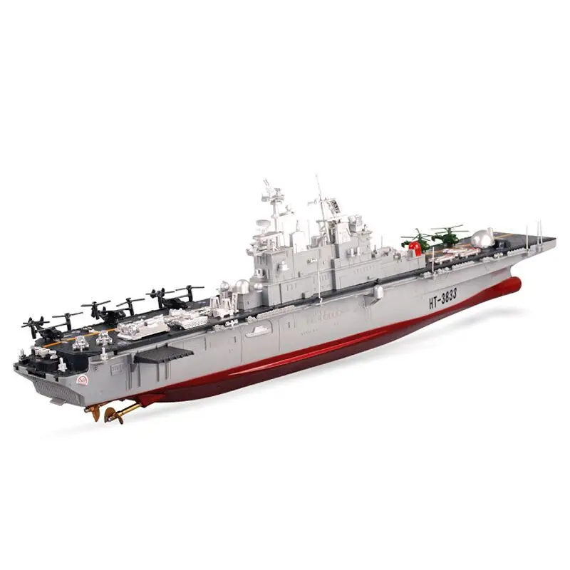 Новый Радиоуправляемый Военный корабль с дистанционным управлением 2 4G 1:350