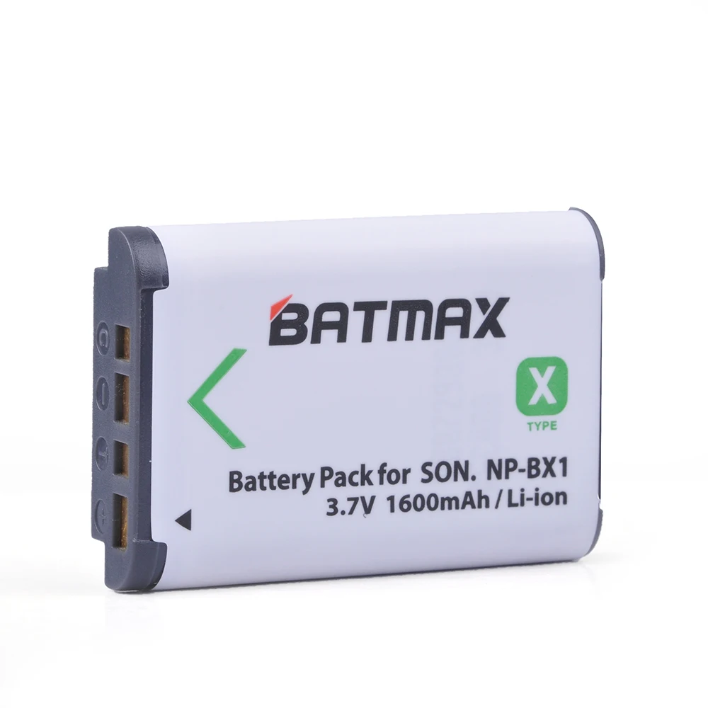 Батарея аккумуляторная 4xNP BX1 со светодиодной подсветкой зарядное устройство с 3