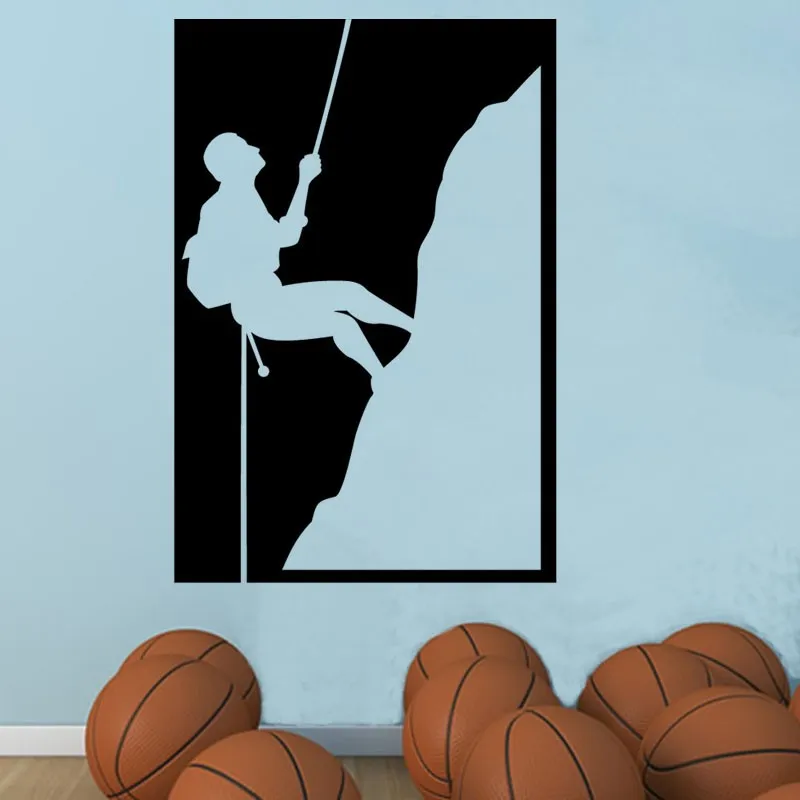 

Free shipping Art Wall Stickers DIY Home Decorations Rock Climbing Wall Decals Living Room Decorative stickers