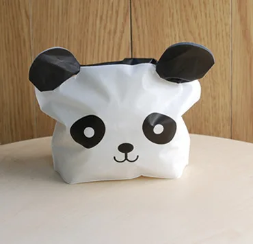 10 шт. Милый Панда мультяшный пластиковый пакет для печенья конфеты еда мешки