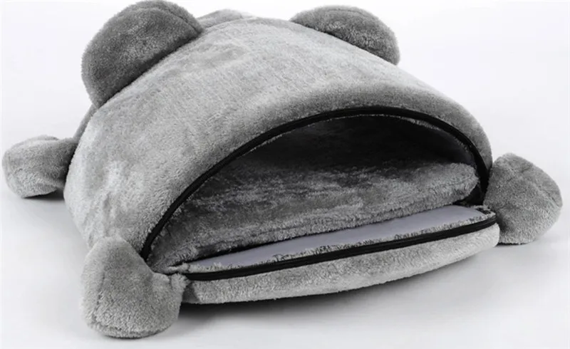 Новый милый мультяшный серый коврик с мышкой для собаки домик кровати маленьких