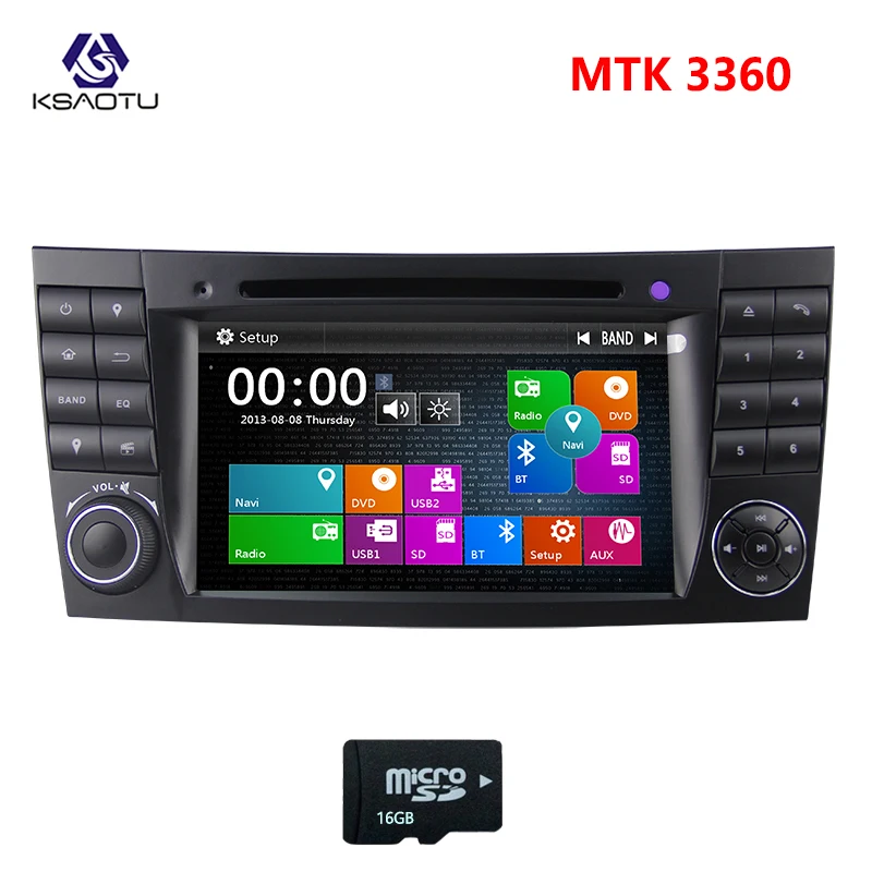 KSAOTU 7 &quotDAB + Win8 UI автомобильный DVD плеер SD GPS для Mercedes E/CLS/G W211 W219 W463|Автомагнитолы| |