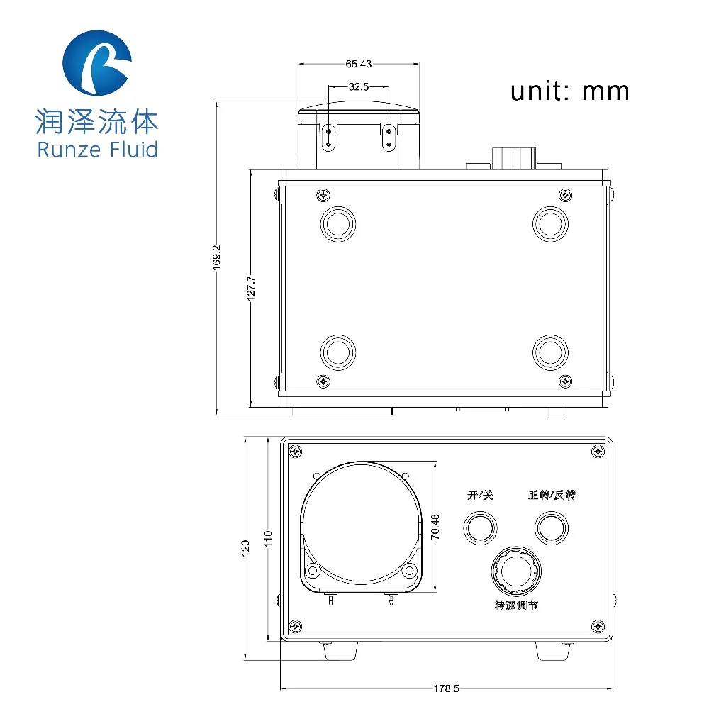 

Runze Low Flow Multi Channel Peristaltic Pump Easy Detection