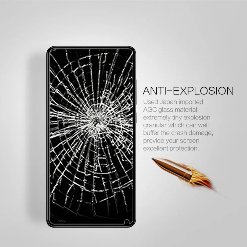 Nillkin Xiaomi mi X 2 закаленное стекло Xiaomi mi X 2 стеклянная пленка Amazing H+ Pro 0,2 мм Защита экрана для mi X 2 S/mi x2S