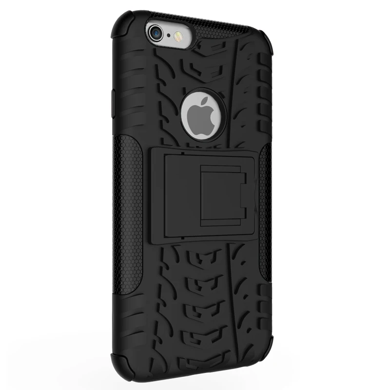 Роскошный чехол Hybird Armor для iphone 6 s Жесткий ПК противоударный iphoen ifone X 7 8 plus