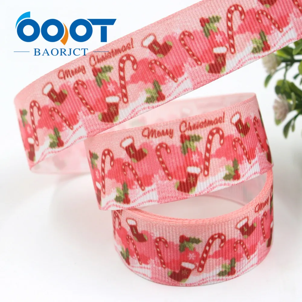 OOOT BAORJCT I 19713 6 22 мм 10 ярдов Рождественская серия Мультяшные ленты из грогрена