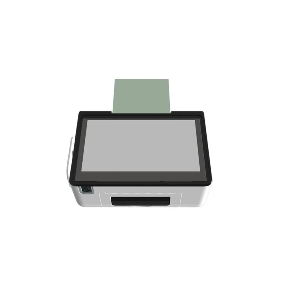 7-дюймовый портативный планшет Android POS-терминал 58 мм принтер сканер штрих-кода POS