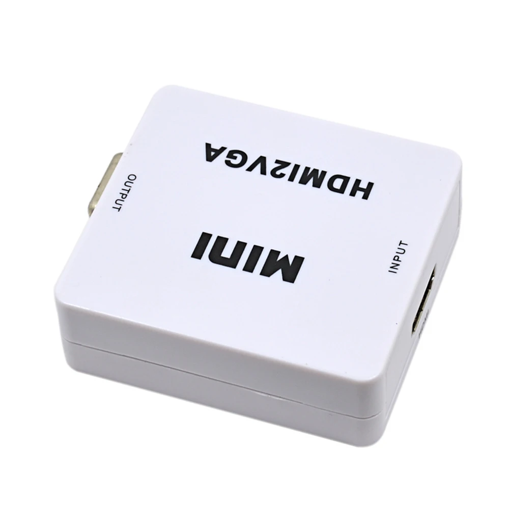 Преобразователь CHIPAL 1080P HDMI в VGA + аудио питание HDMI2VGA адаптер Коннектор для Xbox 360 PS3