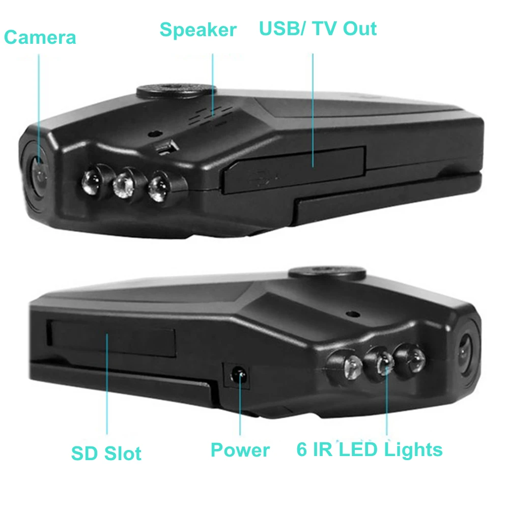 Hot sell 2.5&quot Car LED Full HD IR DVR Digital Video Camera Camcorder LCD 720P Degree | Автомобили и мотоциклы