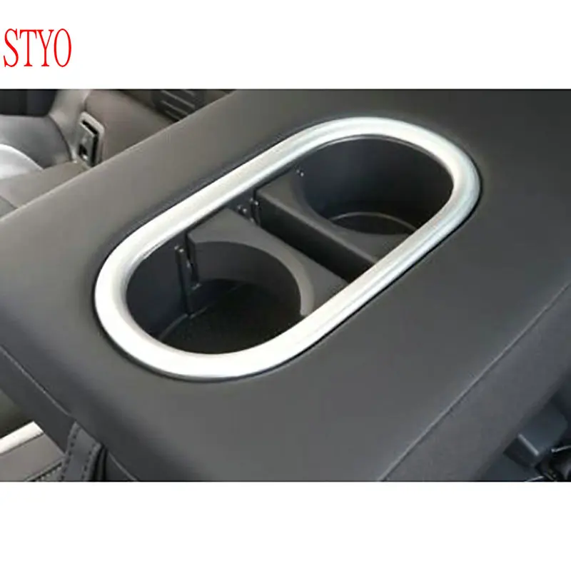 

STYO для VW T-ROC 2018 ABS накладка на заднее сиденье держатель стакана воды