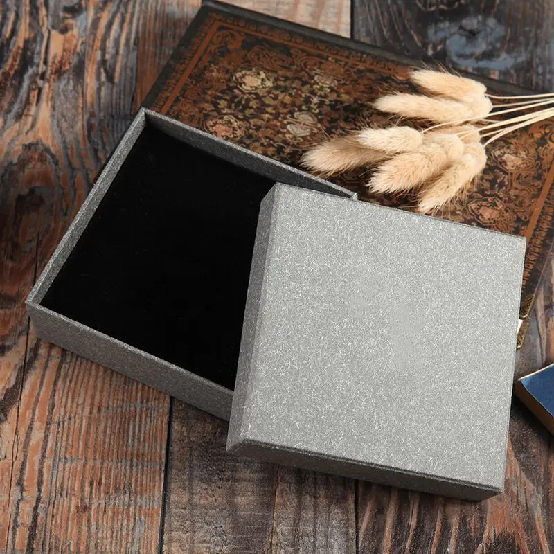Organaza Box 12 шт./лот Новое поступление ювелирных изделий оптовая продажа серая