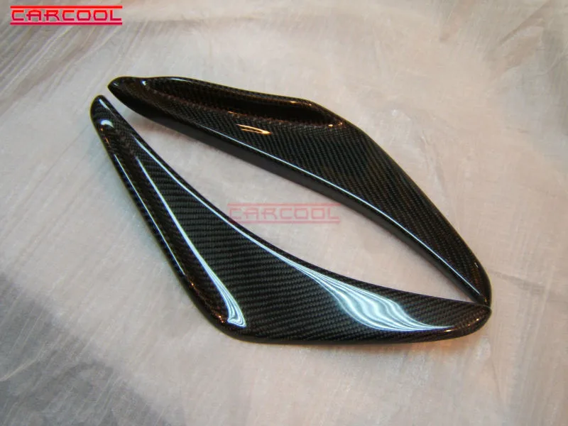 Автомобильный Стайлинг из углеродного волокна передний бампер Canard 2 шт. Bodykit для CF