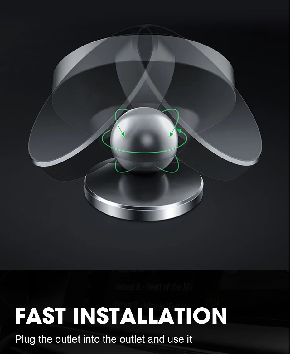 ZNP магнитный автомобильный держатель для телефона для iPhone XS X huawei Air Vent магнитный автомобильный держатель для мобильного телефона