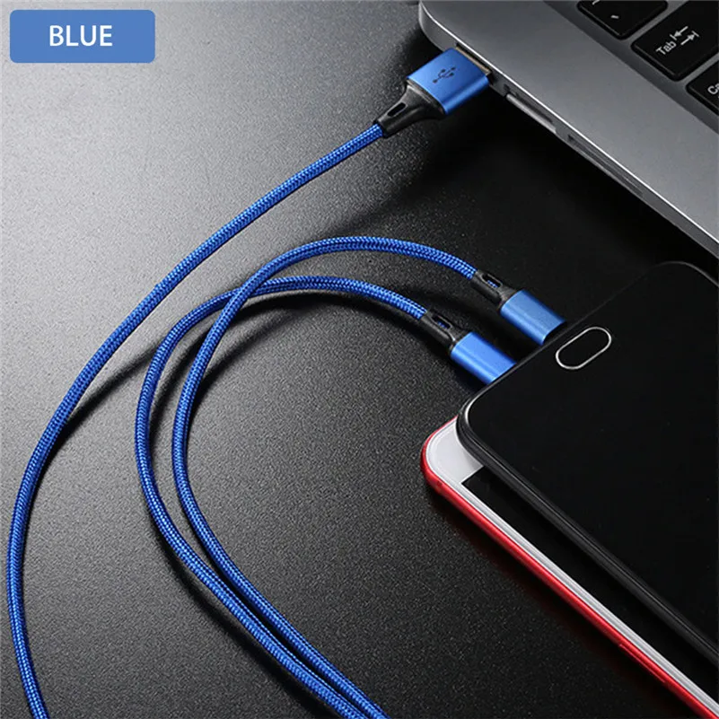 3 в 1 несколько Usb кабель для зарядки xiaom mi 9 8 8se lite A2 A1 pocophone F1 Mix 2s max 2 Redmi note 7 5 6 4x 5a 6a