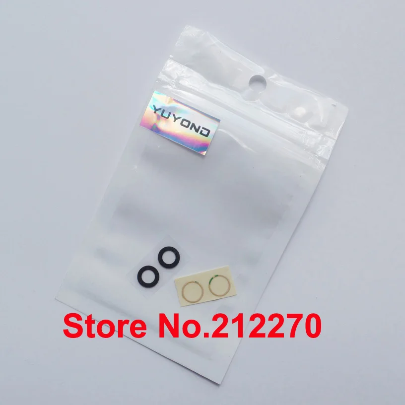 YUYOND 100 шт./лот OEM новая крышка объектива камеры без рамки для iPhone 7 запасные части