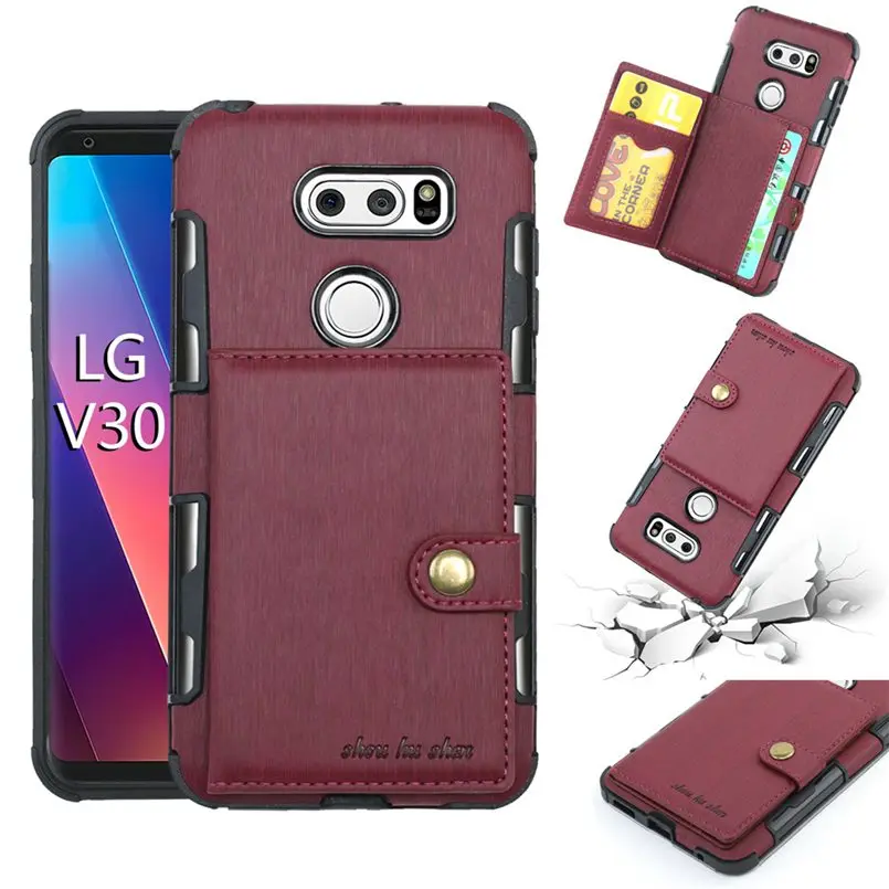 Чехол Кошелек из искусственной кожи для LG stylo 5 V30 K40 K12 K10 2018 pro stylus 3 4 чехол книжка с