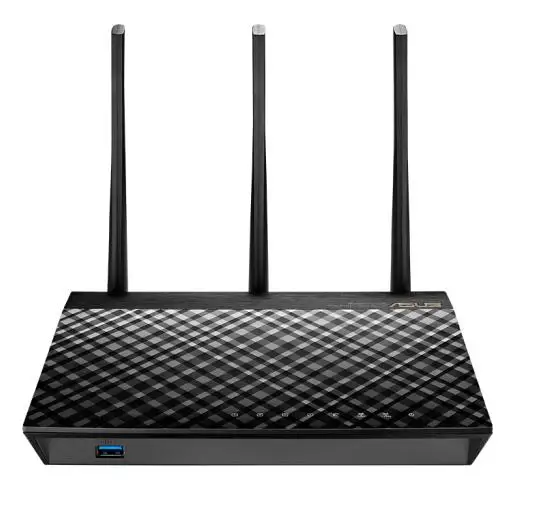 

RT-AC66U двухдиапазонный 3x3 AC1750 Wifi 4-портовый гигабитный роутер