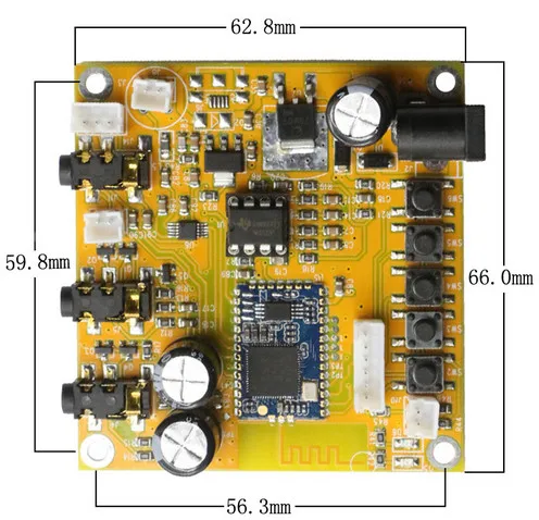 Плата усилителя CSR8635 + NE5532 4717 плата аудиоресивера Bluetooth 4 0 с платой наушников Выход