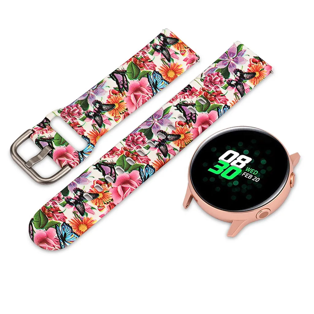 Fashion Frontier Replacement Bracelet for Samsung Galaxy Smart Band Watch Active For 42mm/Active 40mm | Электроника