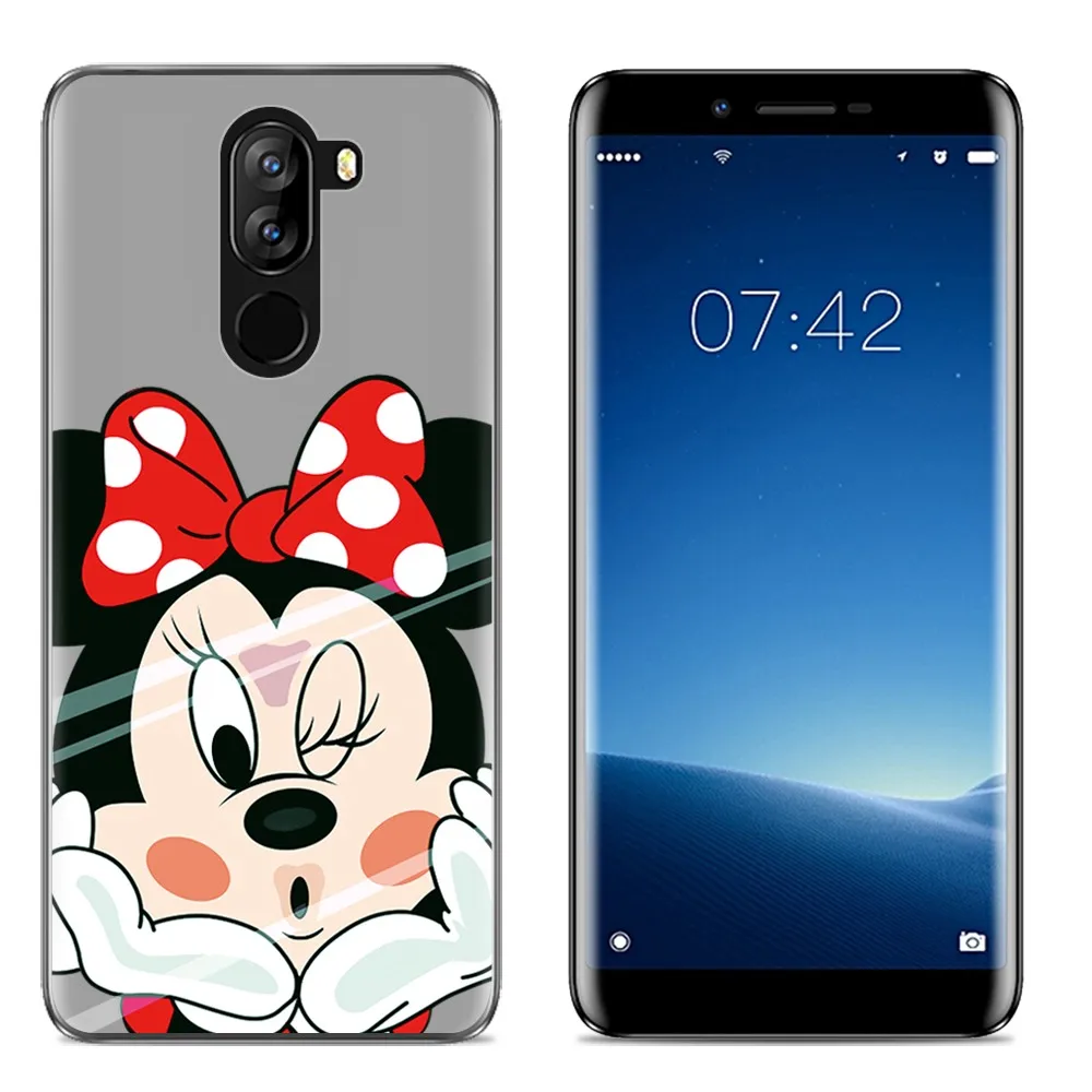 Мягкий чехол для телефона, силиконовый чехол Для Doogee X60L, 5,5 дюйма, модный прозрачный чехол из ТПУ с красочным рисунком - Цвет: 3