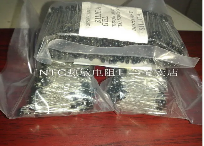 

Fast Free Ship 500pcs/lot Good quality NTC thermistor MF52 100K+-3% 4400