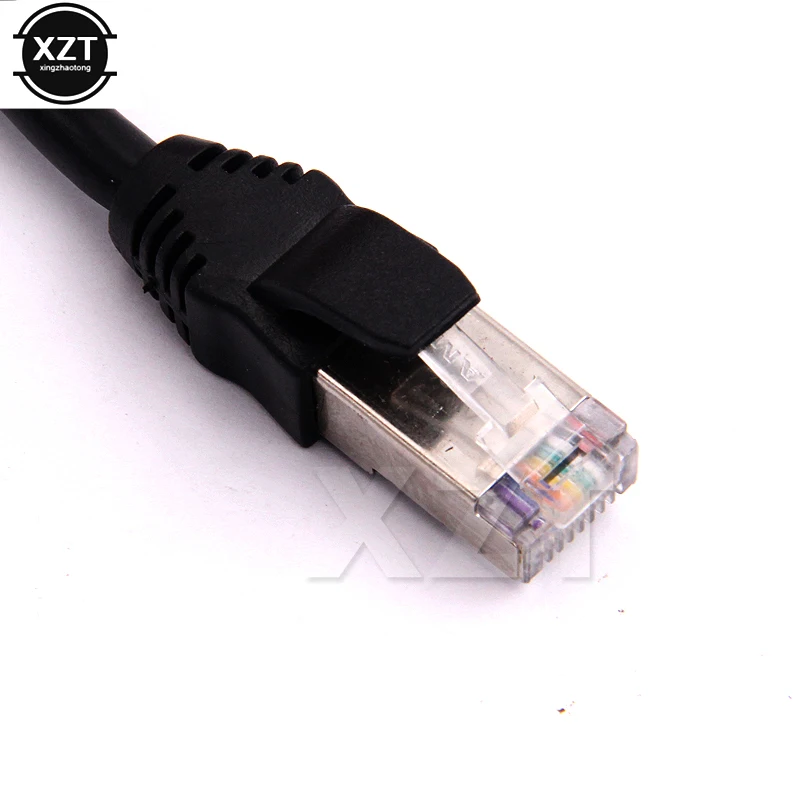 1 5 м 0 3 8Pin RJ45 кабель штекер к гнезду винт Панель Крепление Ethernet LAN сеть 8 Pin