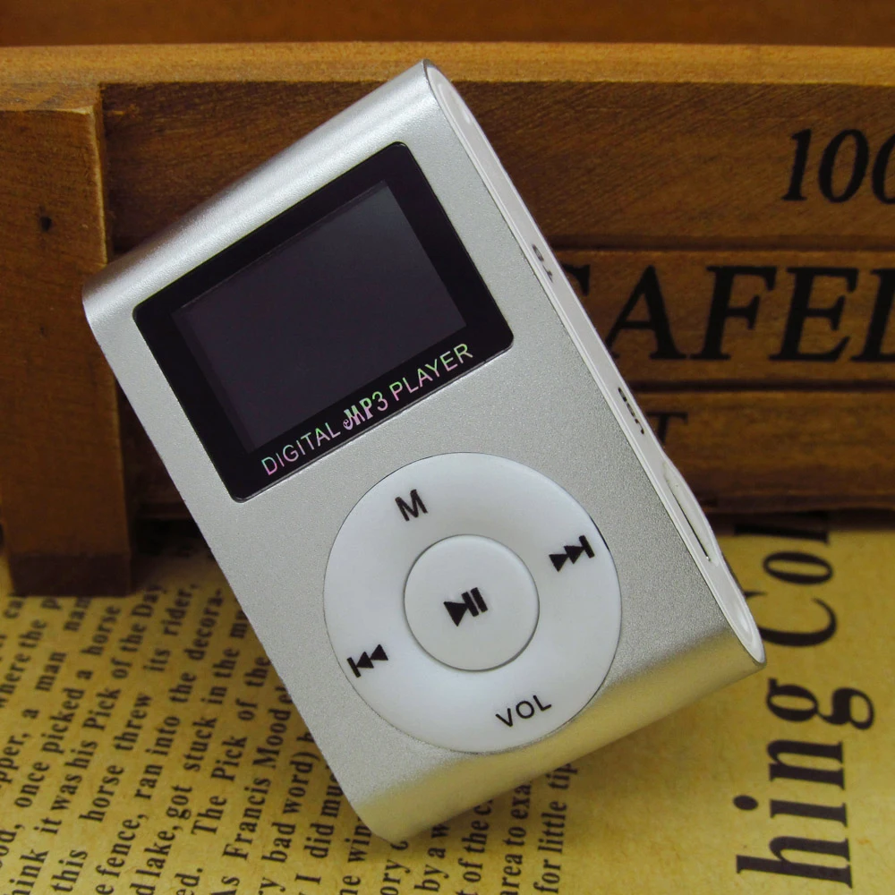 MP3 плеер с ЖК экраном поддержка карт Micro TF USB mp3 Walkman Lettore наушниками для iPhone ПК|mp3 player
