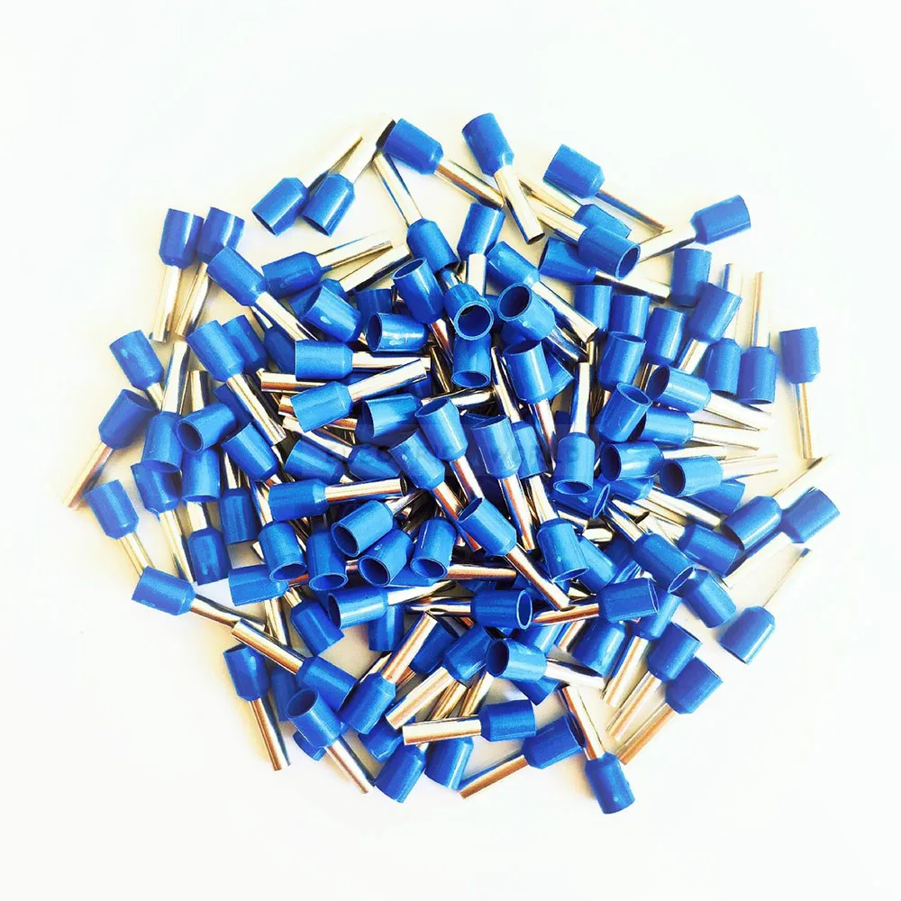 

E50-20 Tube Insulated cord end terminals Cable Connector wire terminals Insulating Crimp wire Connector