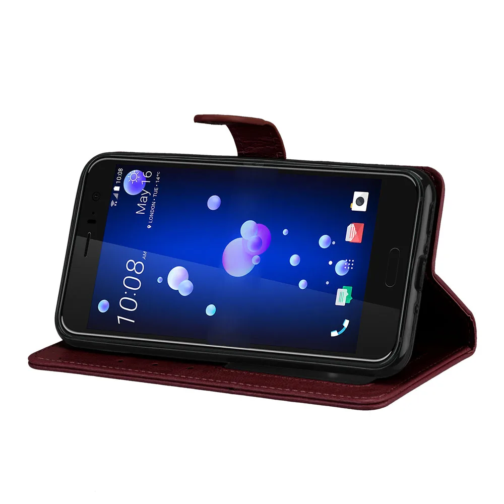Чехол с откидной крышкой Для Doogee X5 Max/X5 Max Pro кожаный чехол подставкой для телефона