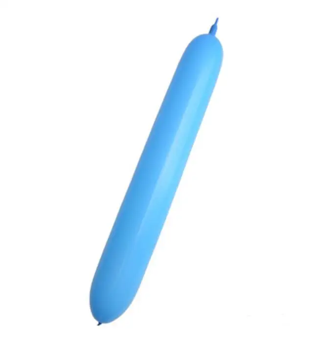 light blue 660 Волшебные полосы шар завязывание скручивание шар креативный разнообразие моделирование большие волшебные шары для свадьбы и дня рождения украшения - Цвет: light blue