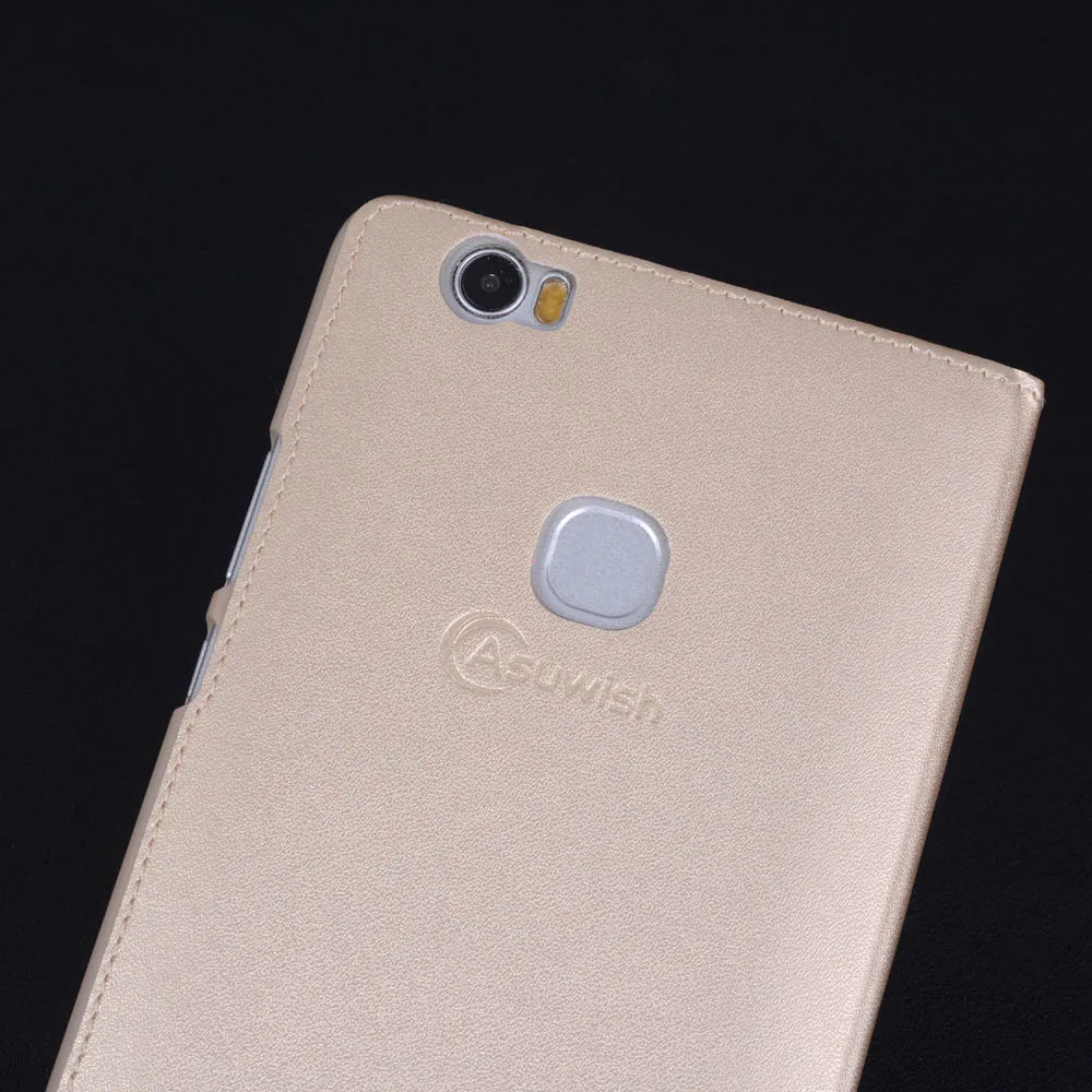 Чехол-книжка Asuwish кожаный чехол для Huawei Honor Note 8 V8 Max Note8 V8max 6 дюйма умный тонкий