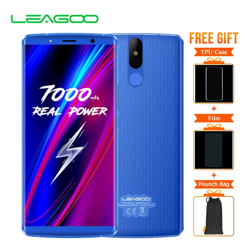 LEAGOO power 5 6 ГБ 64 смартфон 99 &quot18:9 FHD Android 8 1 MT6763V Octa Core VoLTE 4 г уход за кожей лица