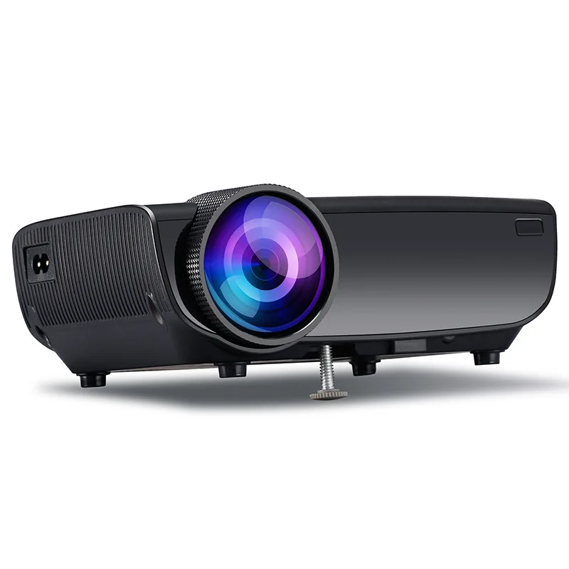 Светодиодный проектор домашний офис HD 1080p 3D мобильный телефон Wifi беспроводной с экраном проектор портативный проектор для Android/IOS