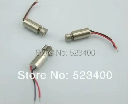 Free shipping 100pcs/lot LOW POWER Vibration Pager Micro mobile Motor 1.5V 6mm diameter 10mm lengther w/Leads | Обустройство дома