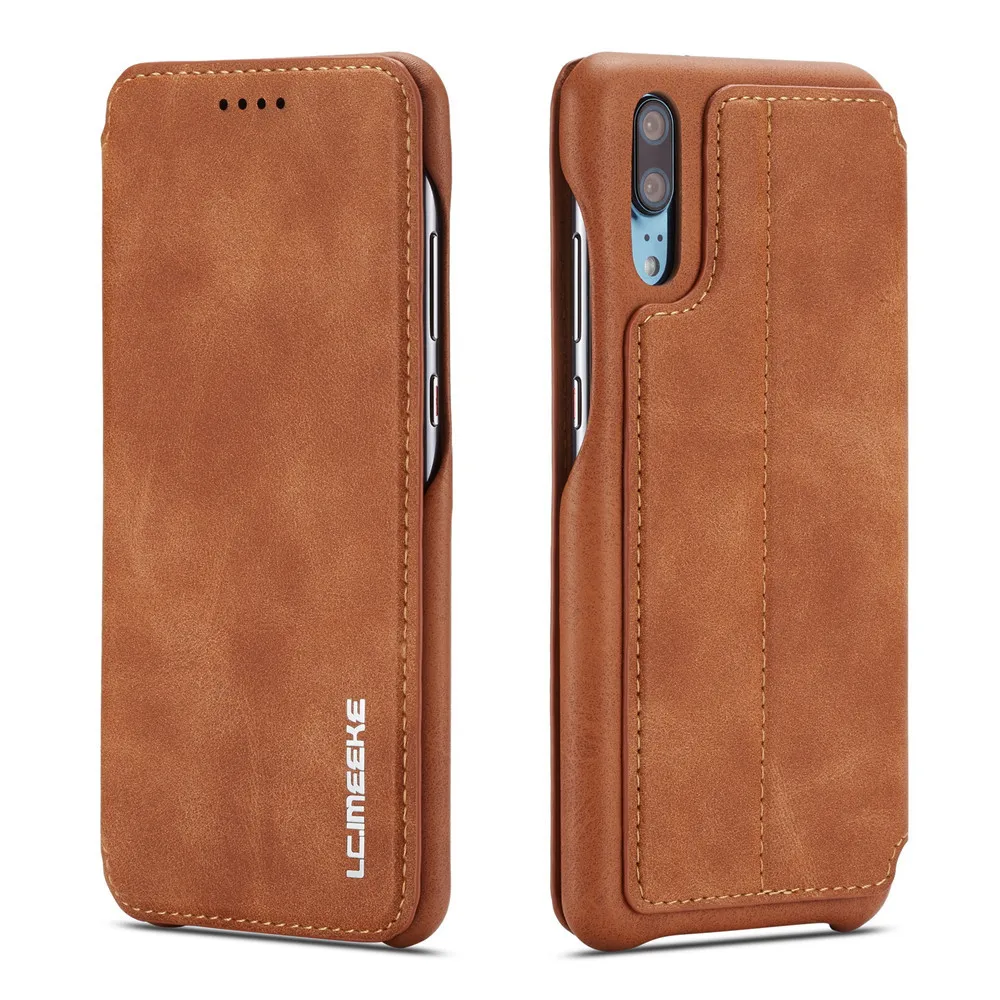 Раскладной Магнитный чехол для huawei P20 P30 Pro со слотом для карт для huawei P20 P30 Lite, чехол с держателем, роскошный Винтажный чехол из искусственной кожи