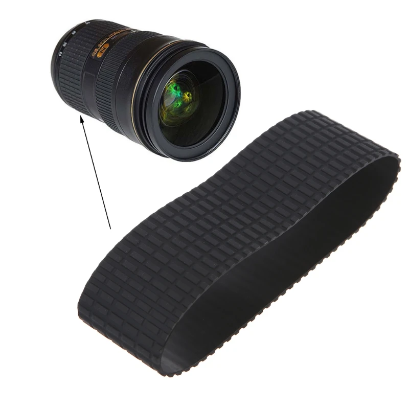 

New Camera Lens Zoom Grip Rubber Ring Replacement Part For Nikon 24-70mm F2.8