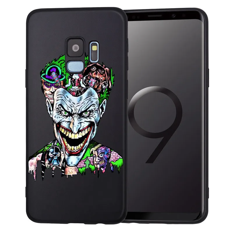 Groot Joker Stitch marvel для samsung Galaxy S6 S7 Edge S8 S9 S10 Plus Lite Note 8 9 чехол для телефона Coque Etui Funda deadpool