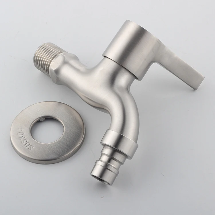 Моечная машина из нержавеющей стали 304 с одной ручкой смеситель со встроенным