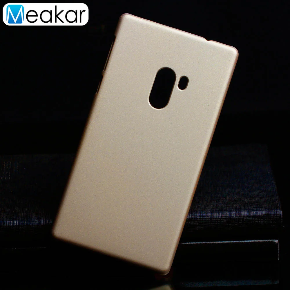 Матовая Пластик Coque 6.4For Xiaomi mi x чехол для Xiaomi mi Mix Mimix телефона чехол-лента на заднюю панель - Цвет: Golden