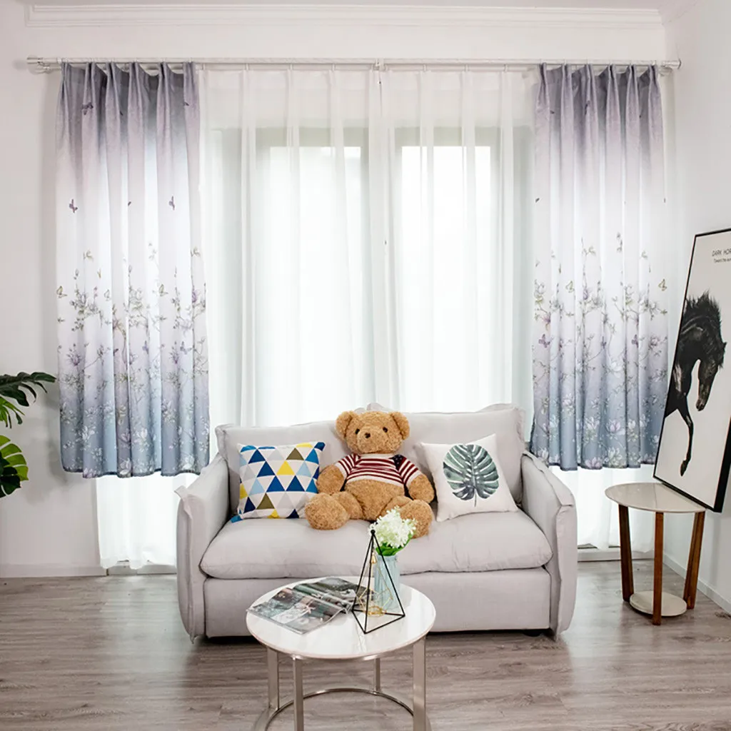 Gacsidy Store 1 шт. 200 × 100 см занавеска для окна драпировка панель затенение шарф