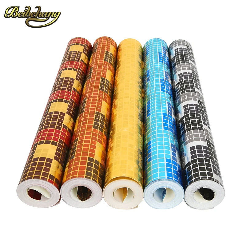 3d обои с блестящей мозаикой рулонный фон из золотой фольги настенная бумага KTV