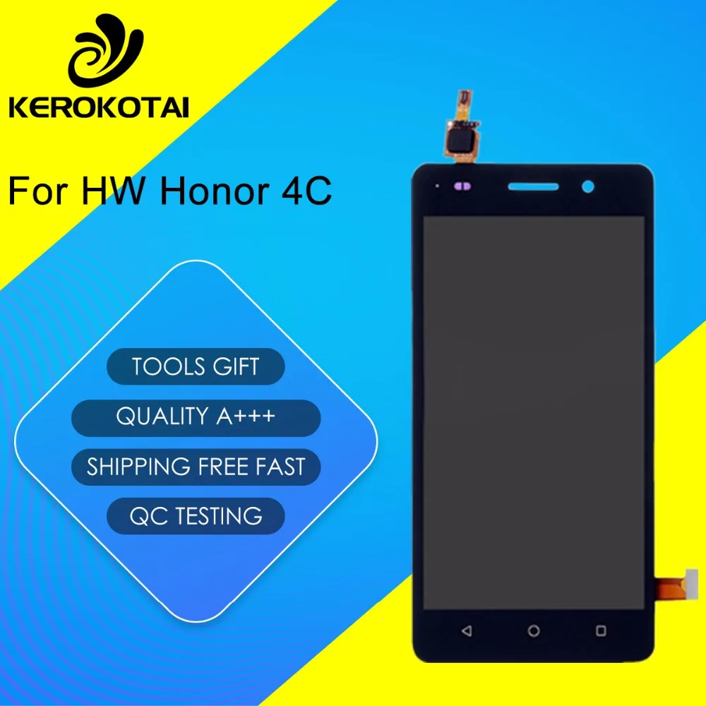Для HW Honor 4C 100% протестированный высококачественный ЖК-дисплей сенсорный экран