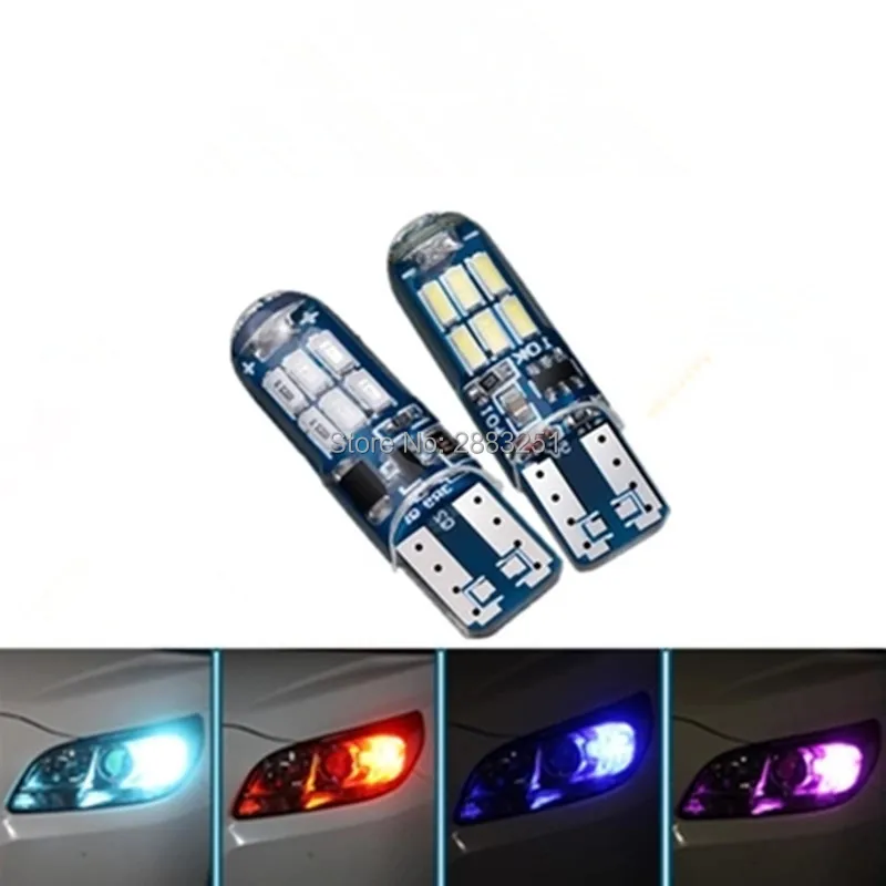 Габаритный фонарь T10 W5W супер яркий светодиодный сигнальный для Honda Civic Fit Accord Jazz Crv
