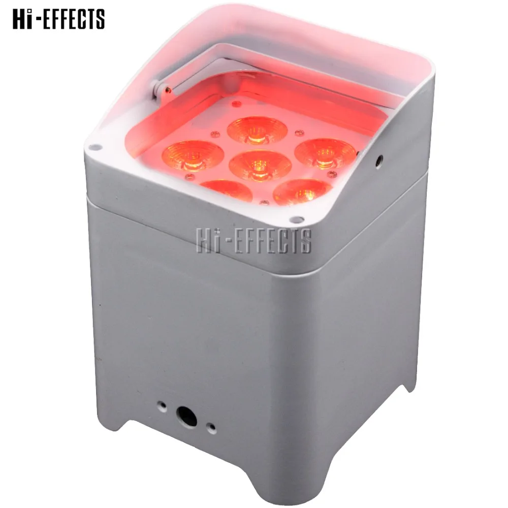 

Spain and Russia Stock 6*18w RGBWA UV 6IN1 LED Battery Par Light Wireless DMX with iOS&Andorid Phone App Remote Control
