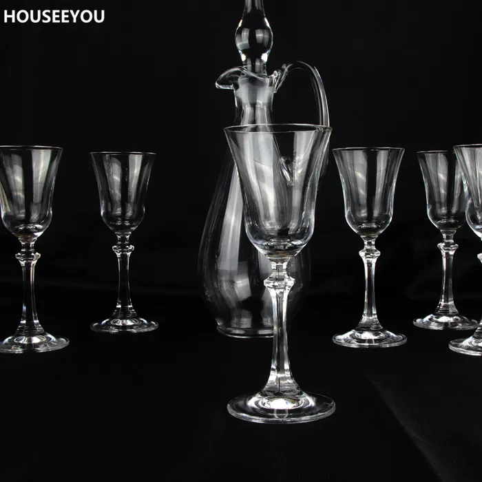 Хрустальная винная кружка наборы для бара хрустальный бокал шампанского Набор