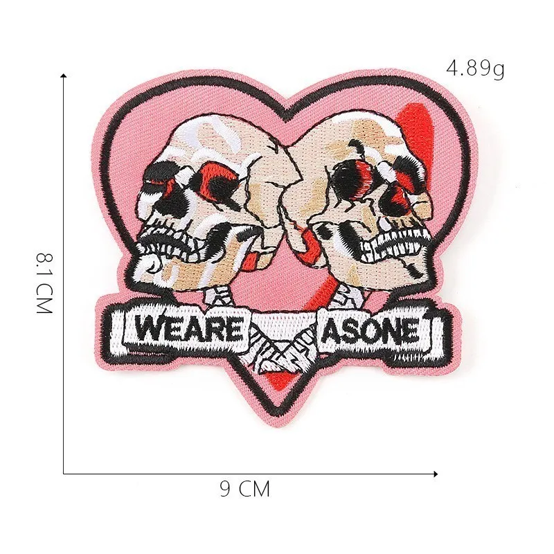 Нашивки сделай сам с утюгом на круглых глазах нашивки черепом для одежды в стиле