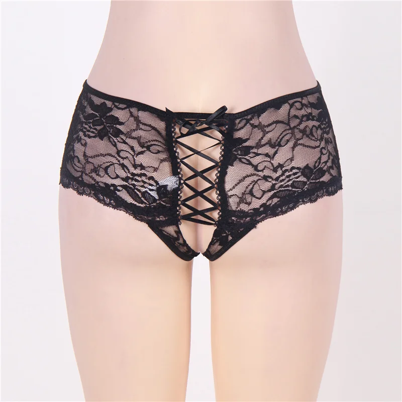 Comeondear Underwear Women PK50111 Sexy Panties For Lace Black Brief Calcinhas Thongs And G String | Женская одежда